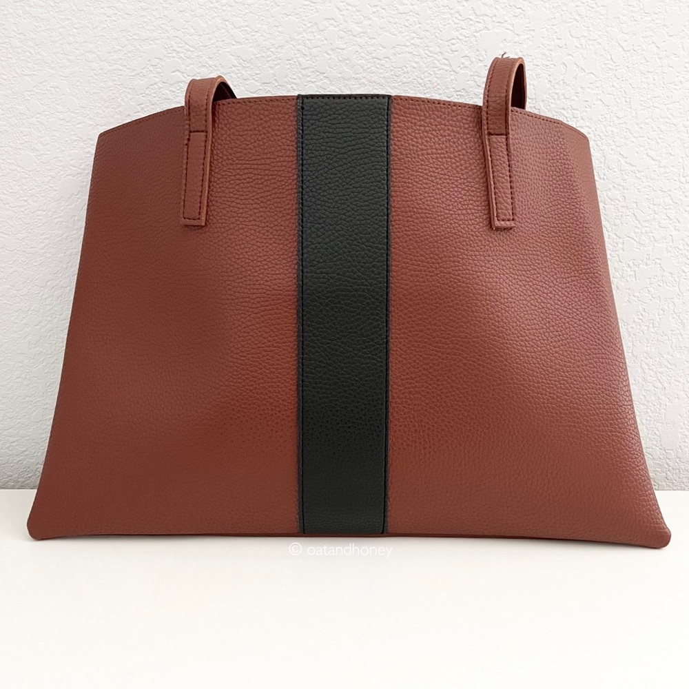 Vince Camuto Vegan Leather Luck Tote Bag - Picture 2 of 7
